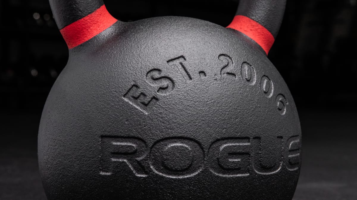 Rogue Ductile Iron Kettlebells · detalle de fundición
