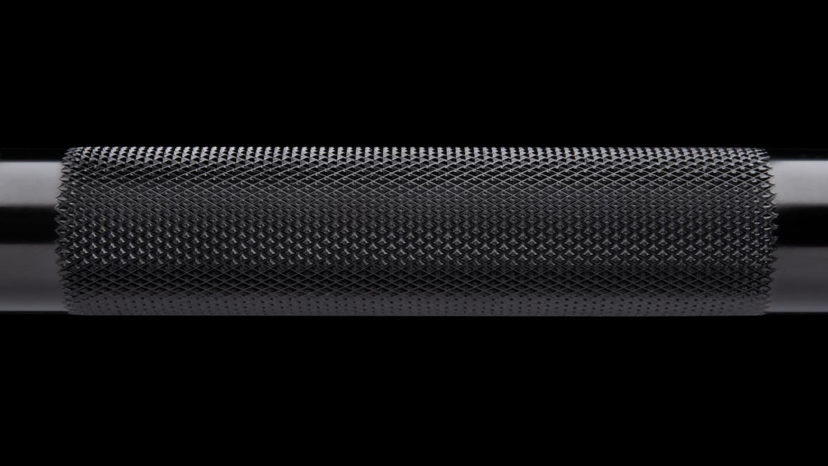 Power bar knurl