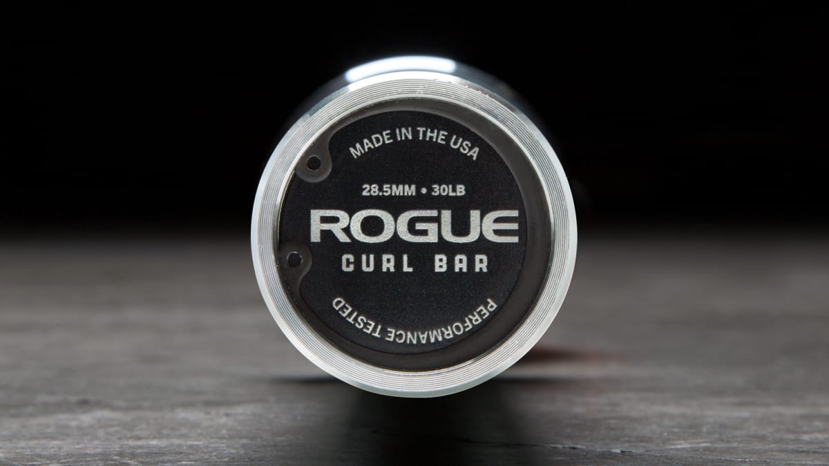 Rogue Curl Bar · geometría Z / camber para muñecas
