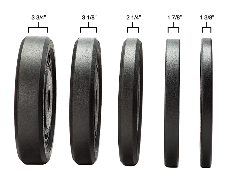 Rogue Bumper Plate By Hi-Temp(Par) — Anchos por libra (más gruesos)