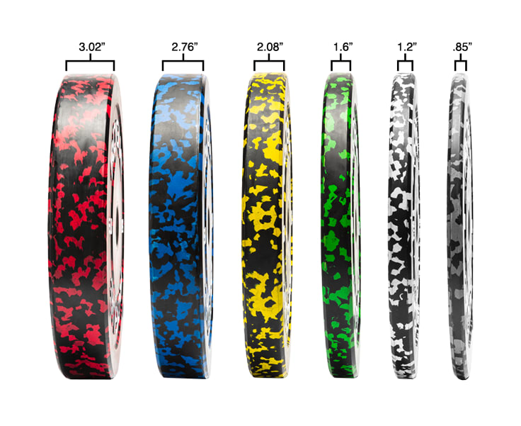 Rogue Fleck Plate — Anchos por libra