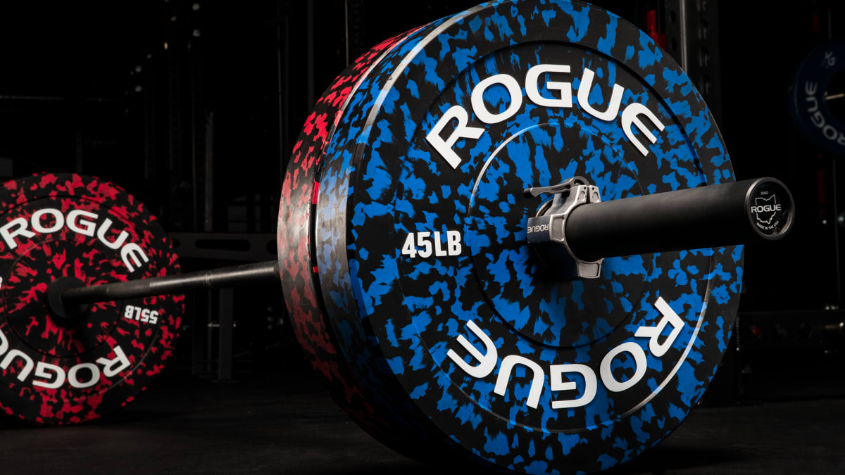 Rogue Fleck Plate — Acabado fleck negro + color