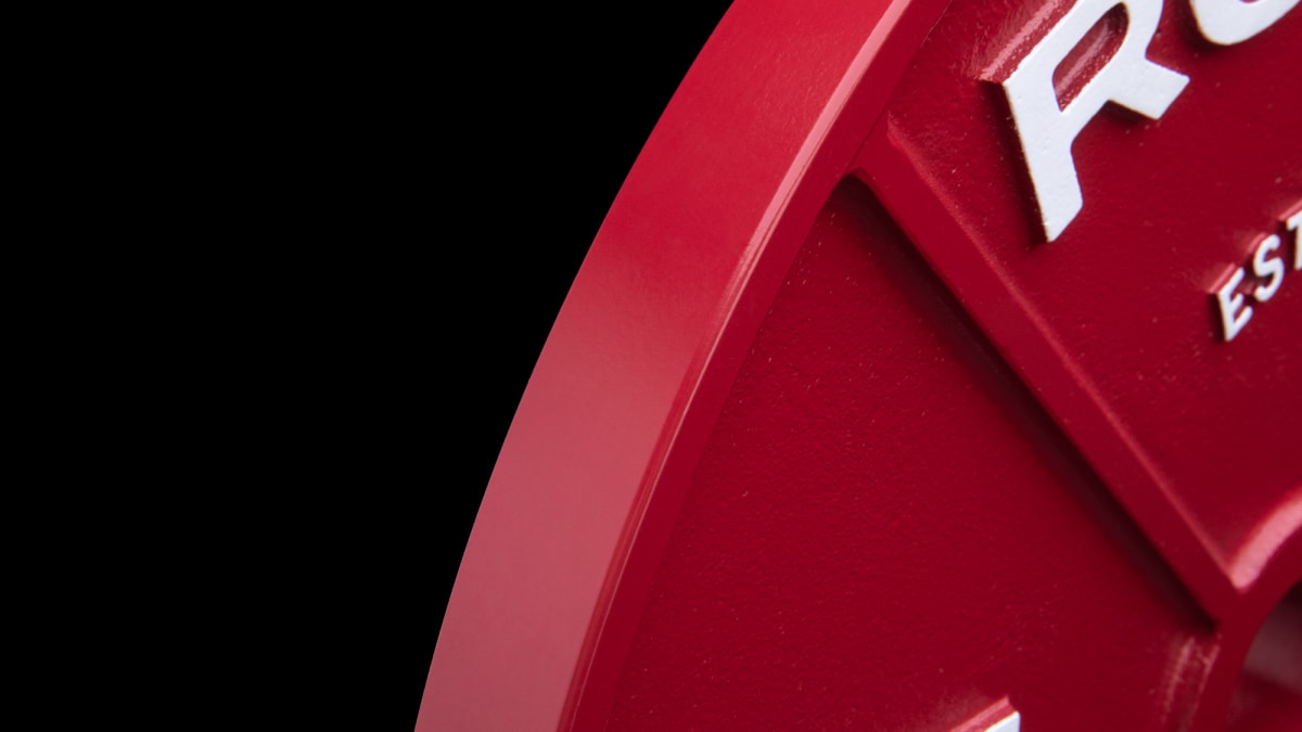 Rogue Calibrated KG Steel Plates — Colores IPF · perfil delgado