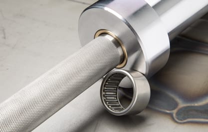 Needle bearing desarmado — cómo gira la manga olímpica