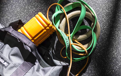 Monster Bands portátiles — prehab, rehab y gym bag