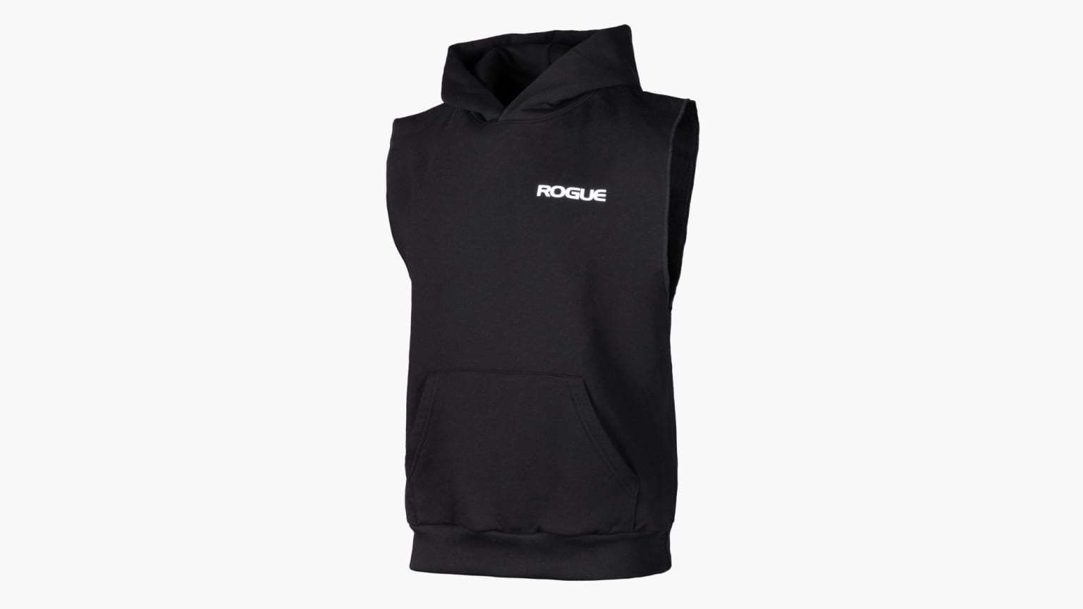 Rogue Sleeveless Hoodie - Black