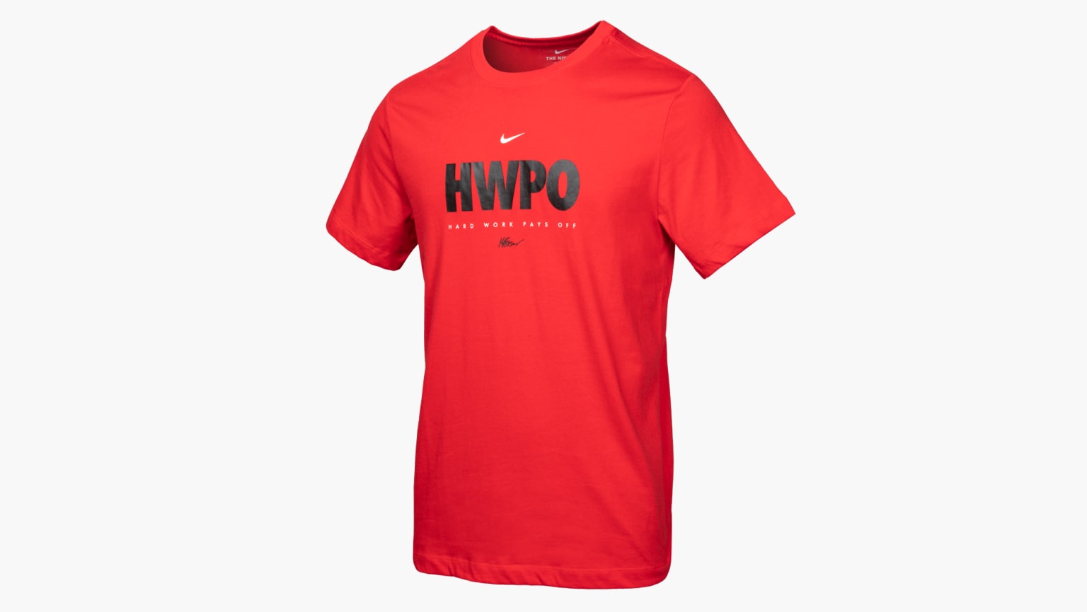 Nike Dri-FIT Mat Fraser Hard Work Pays Off T-Shirt Red | Rogue Fitness
