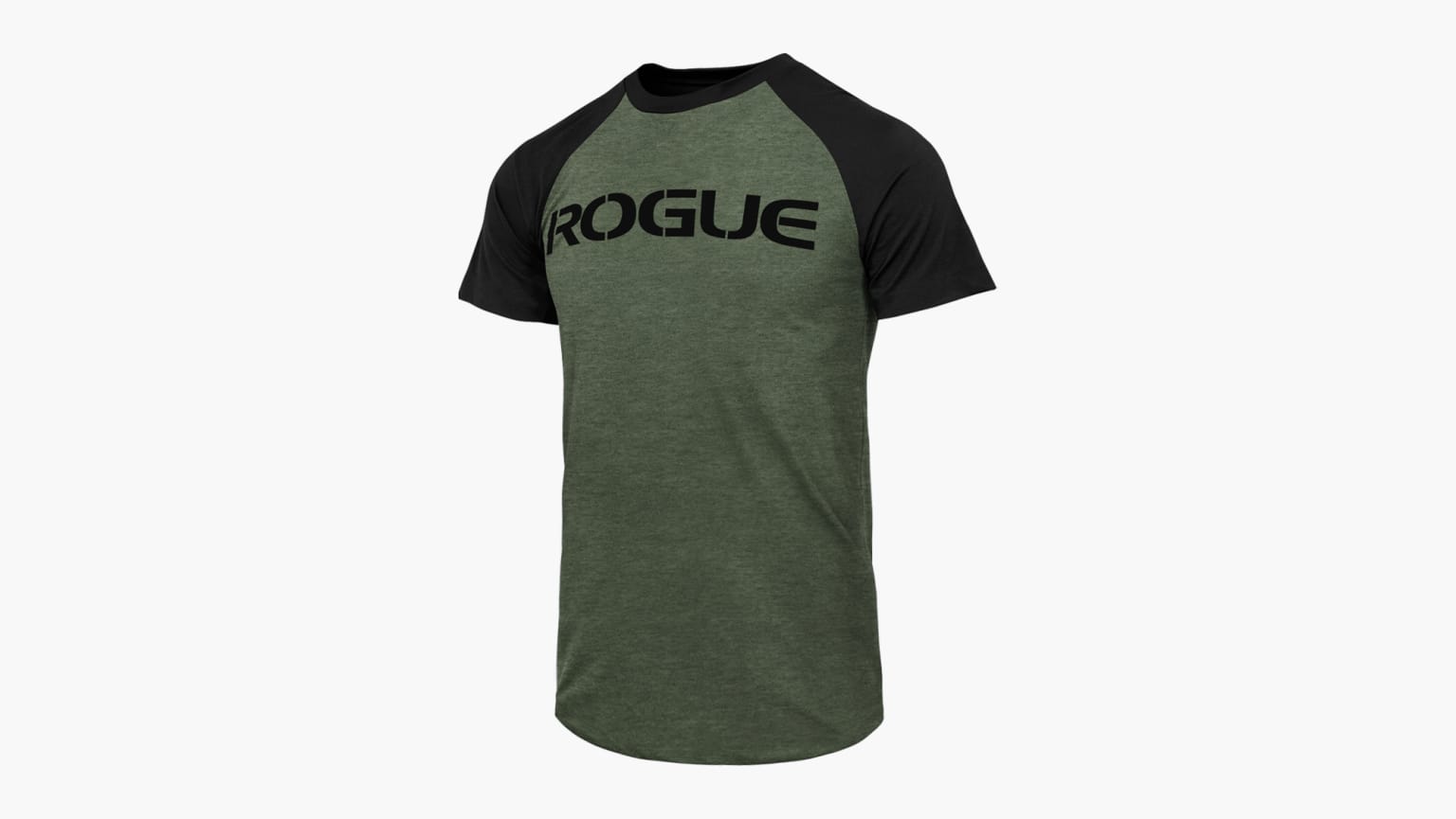 Rogue Raglan Shirt - Heather Lieutenant / Black