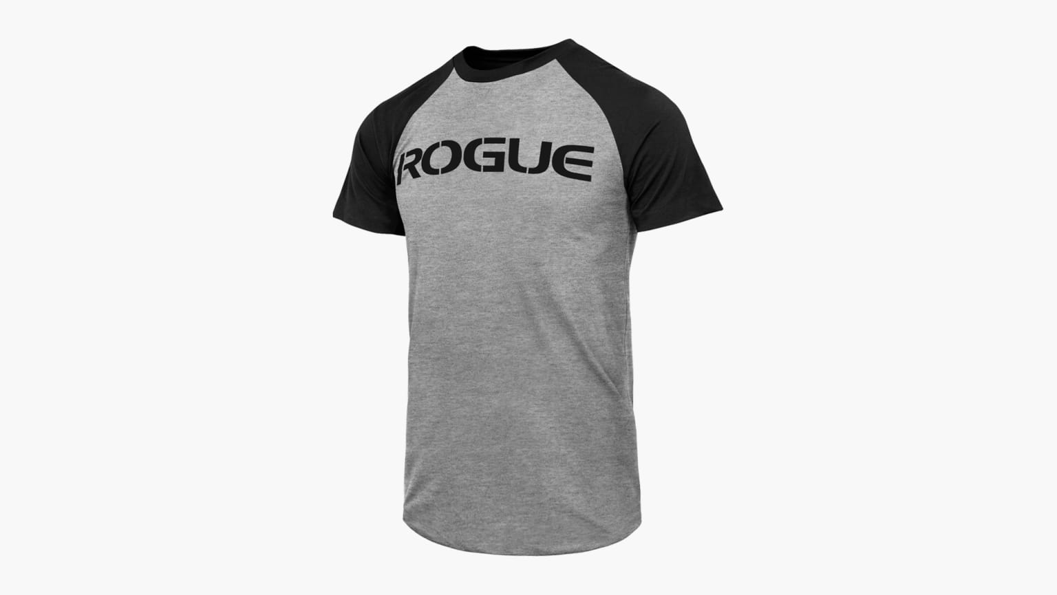 Raglan Shirt - Gray / Black Fitness Europe