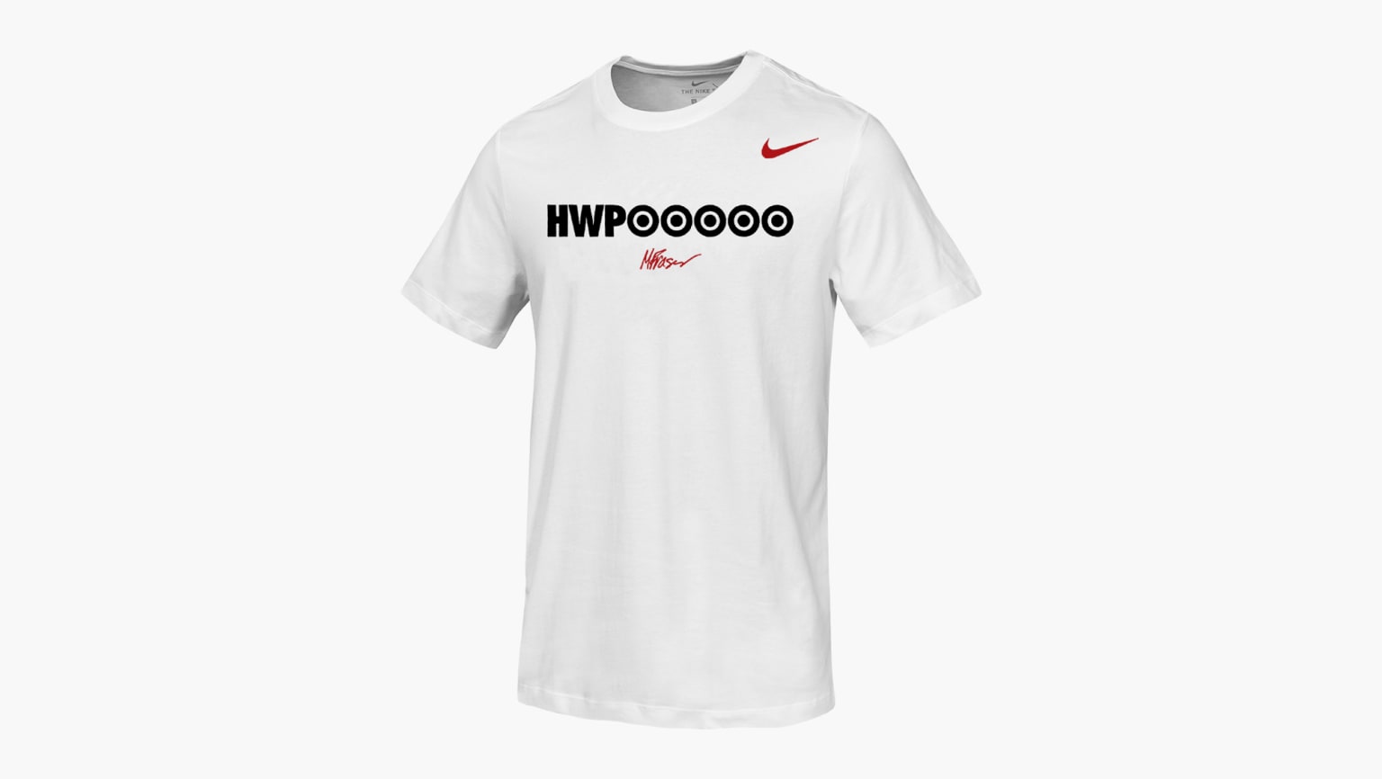 Nike Men's T-Shirt Logo Swoosh Printed Athletic Active Short Sleeve Shirt,  Blue, XL 