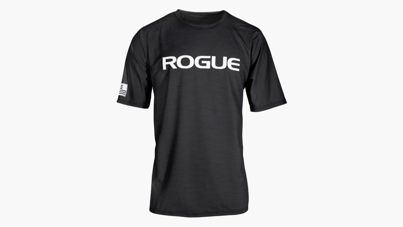 Rogue Men's Performance Sun Shirt - Heather Black / White