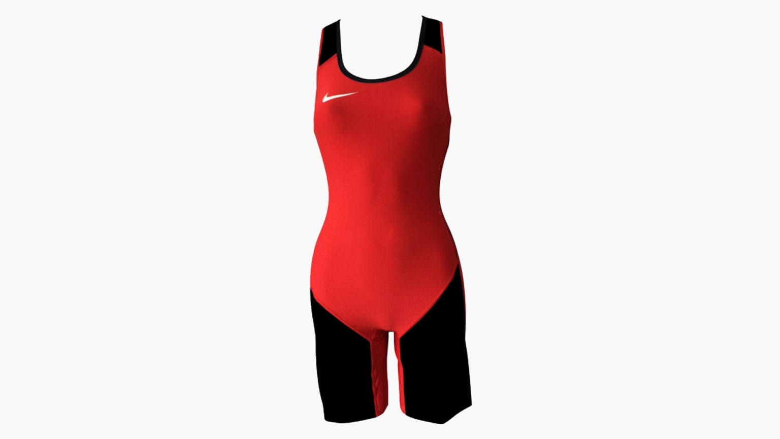 Nike Weightlifting Singlet - Women's - Scarlet / Black