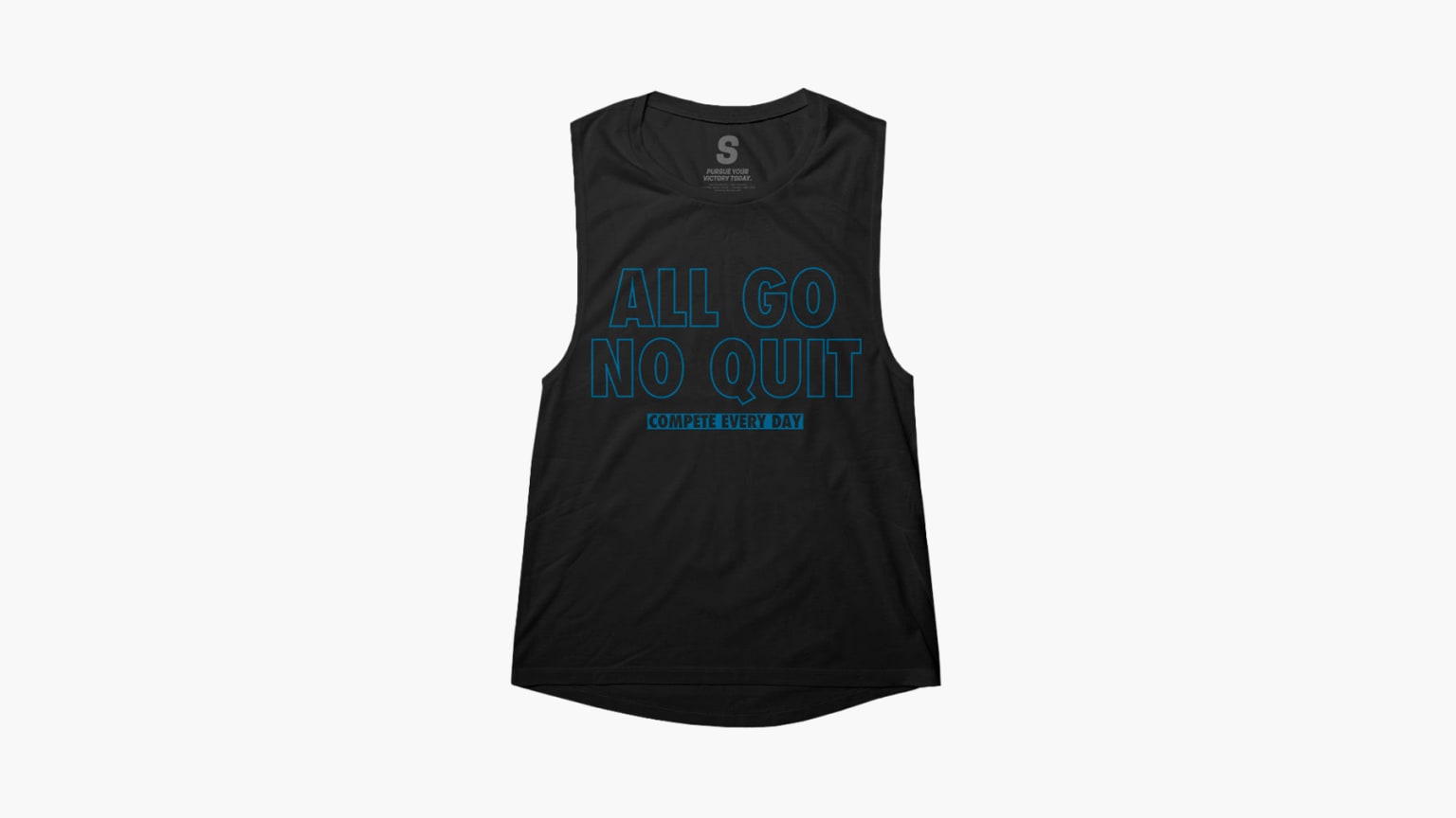 Compete Every Day All Go No Quit Women's Muscle Tank
