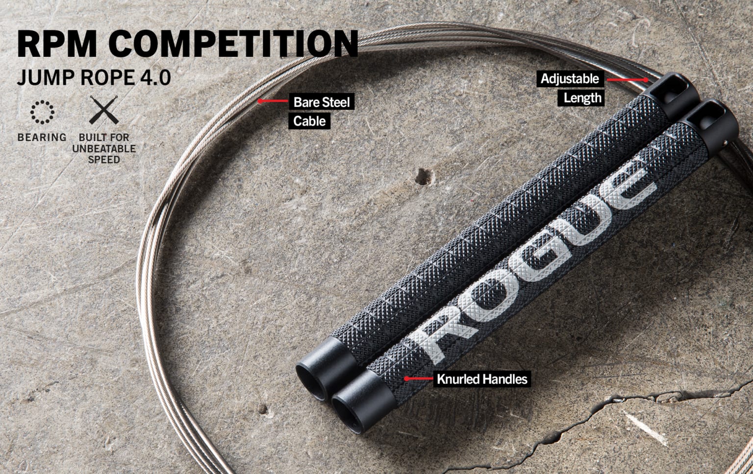 Feat Doe herleven behang RPM Competition Rope 4.0 | Rogue Fitness Europe