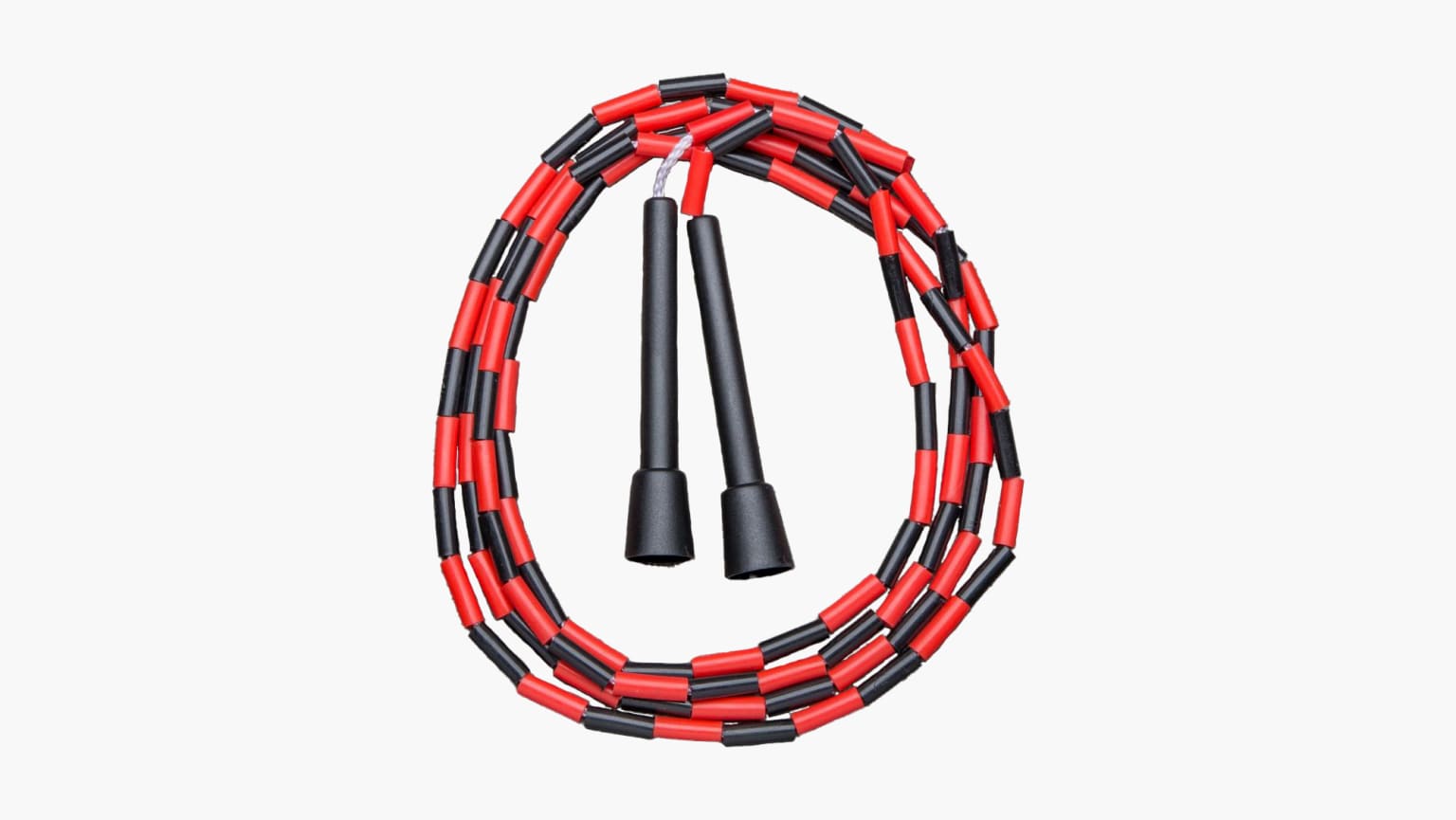 Beaded Skipping Rubber+PVC Jumping Rope for Fitness Exercise Competition 