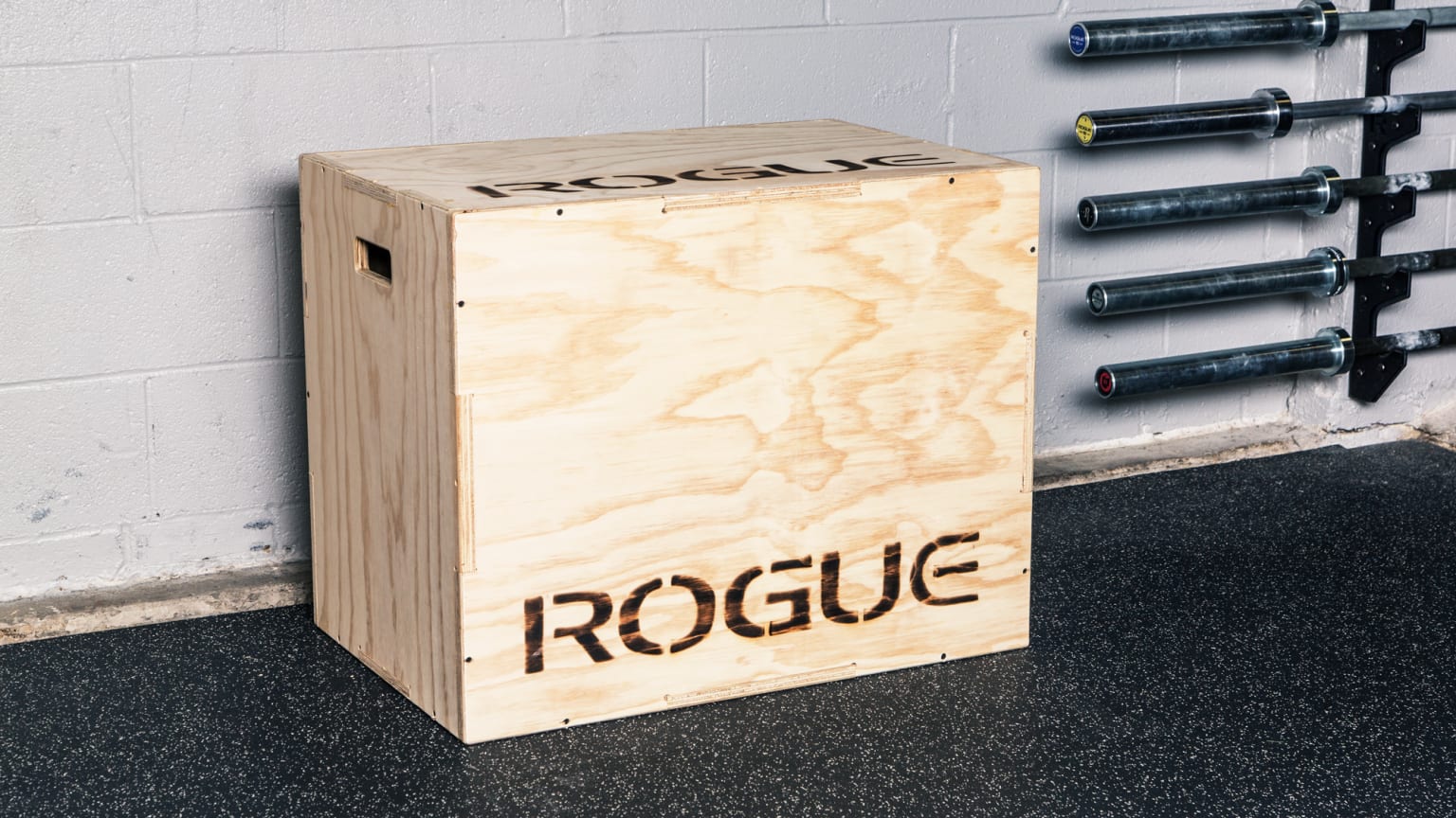 Rogue Flat Pack Games Box - 3 in 1 Wood Plyo Box