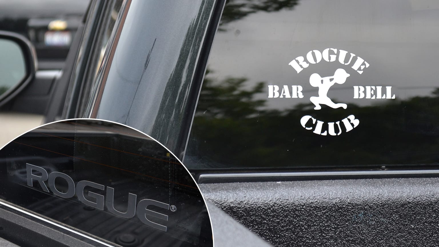 Rogue Vinyl Decals Logo - CrossFit Rogue Fitness