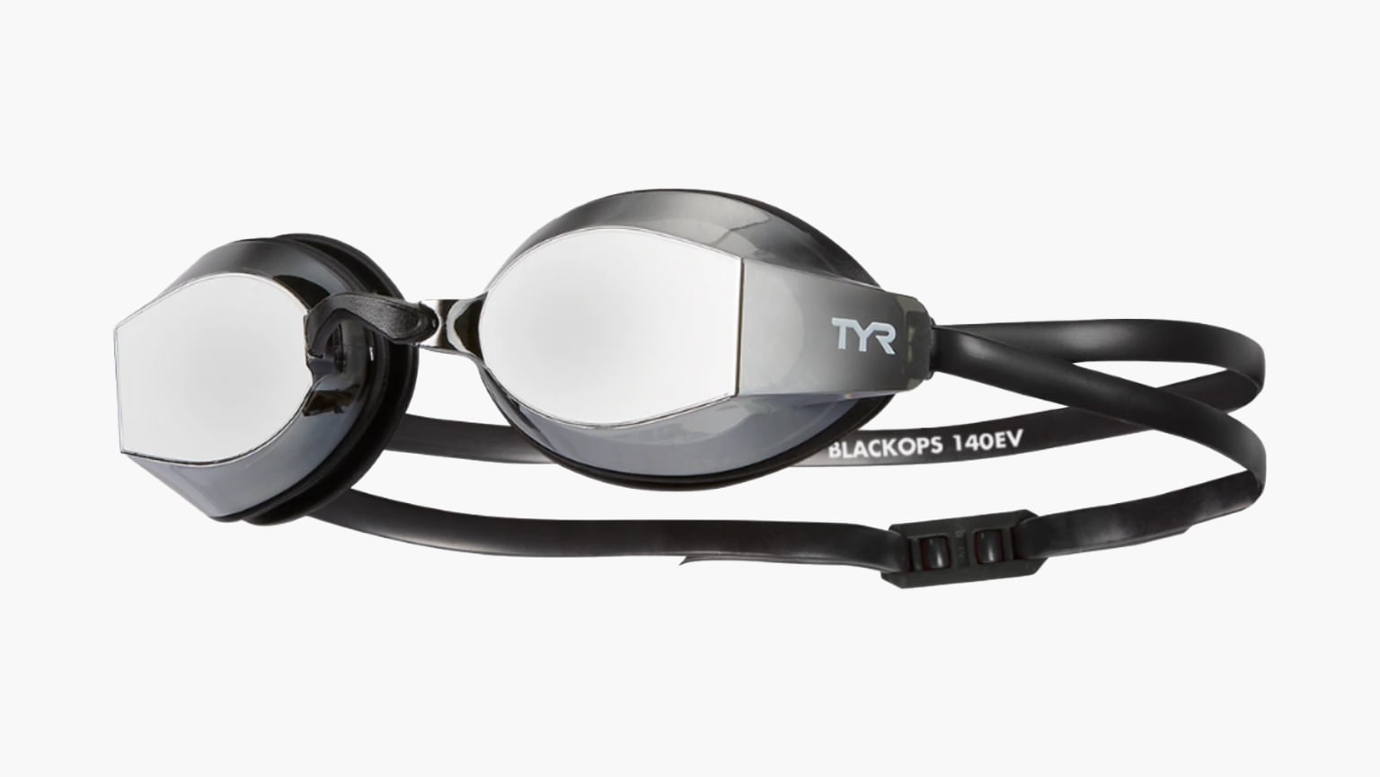 TYR Blackops 140 - Metallized Adult Racing Smoke Fitness Mirrored Goggles | EV DE Rogue
