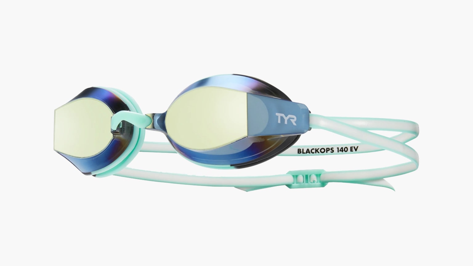 TYR Blackops 140 EV Racing Mirrored Women's Fit Goggles - Silver