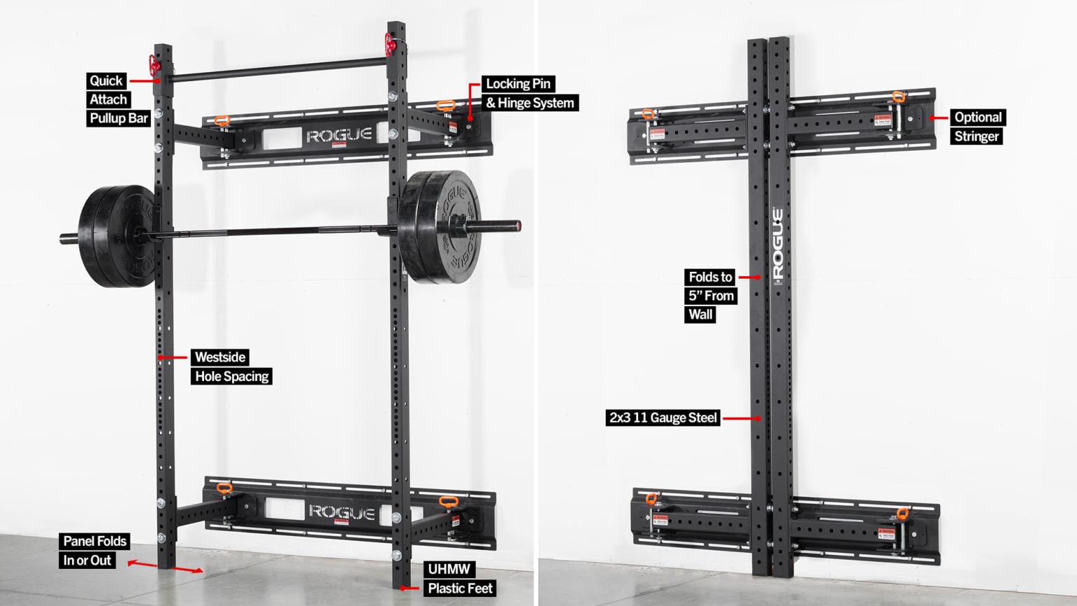 Stud Bar Pullup Bar (For 8', 9', 10' Ceiling or Wall mount) - Fitness Town