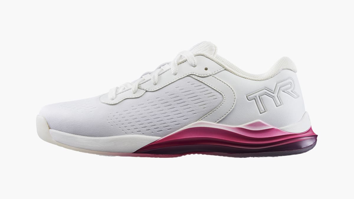 TYR CXT-1 Trainer - White / Pink Ombre