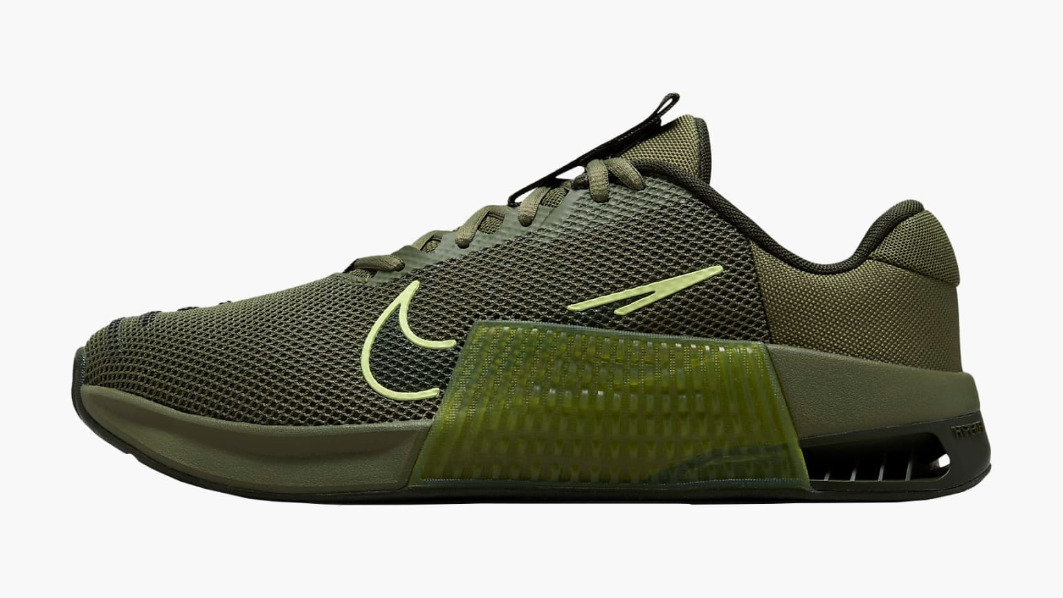 Nike Metcon 9 - Men's - Olive / High Voltage / Luminous Green