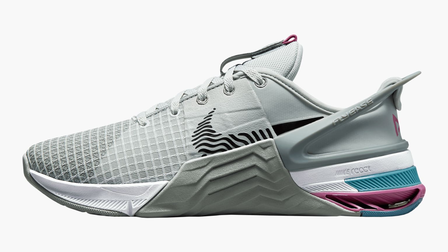 Nike 8 Flyease - - Light Silver / Mica Green / Cosmic / Black | Rogue Fitness