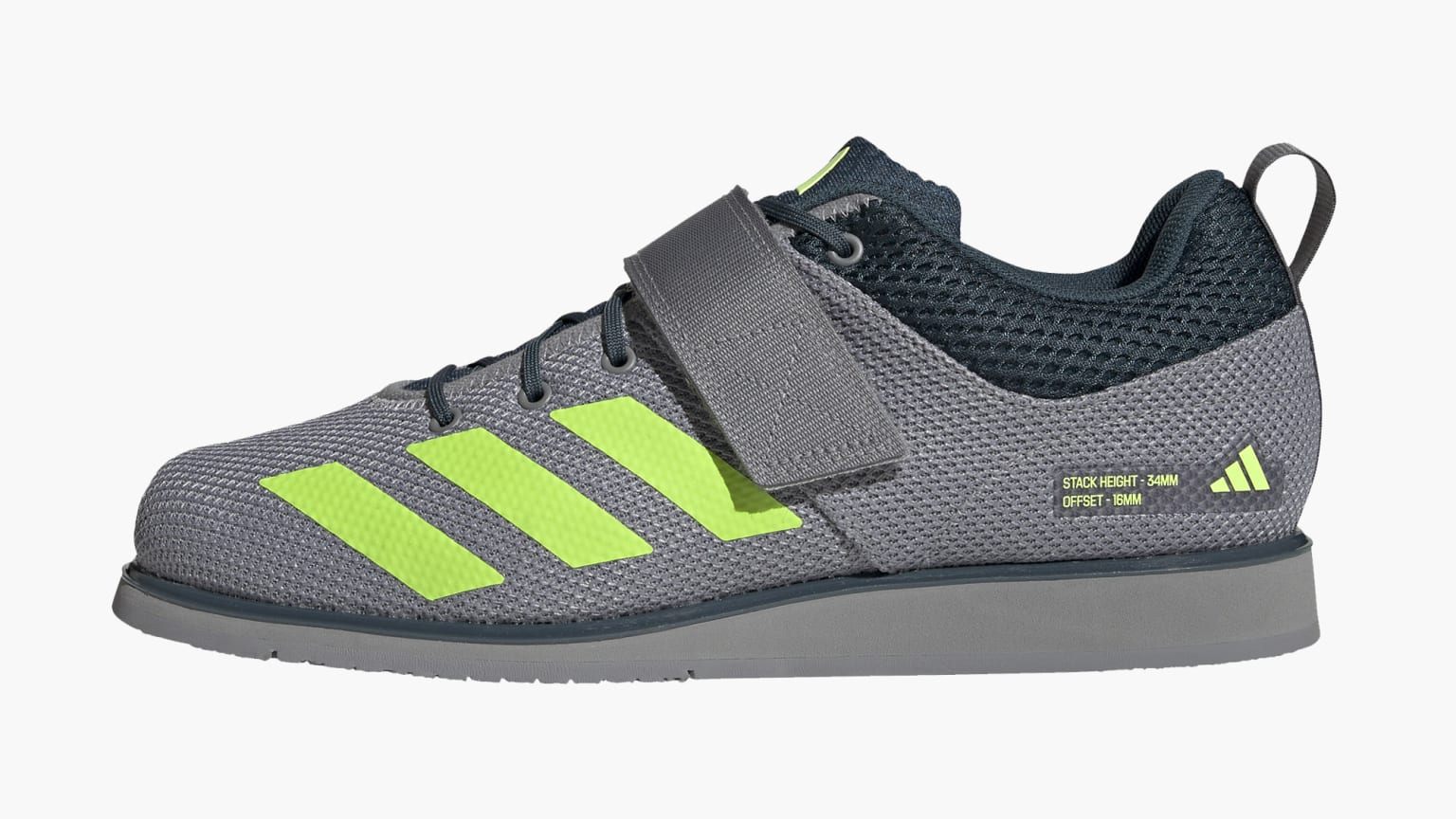 abstract Emuleren Darts Adidas Powerlift 5 Weightlifting Shoes - Gray Three / Lucid Lemon / Artic  Night | Rogue Fitness