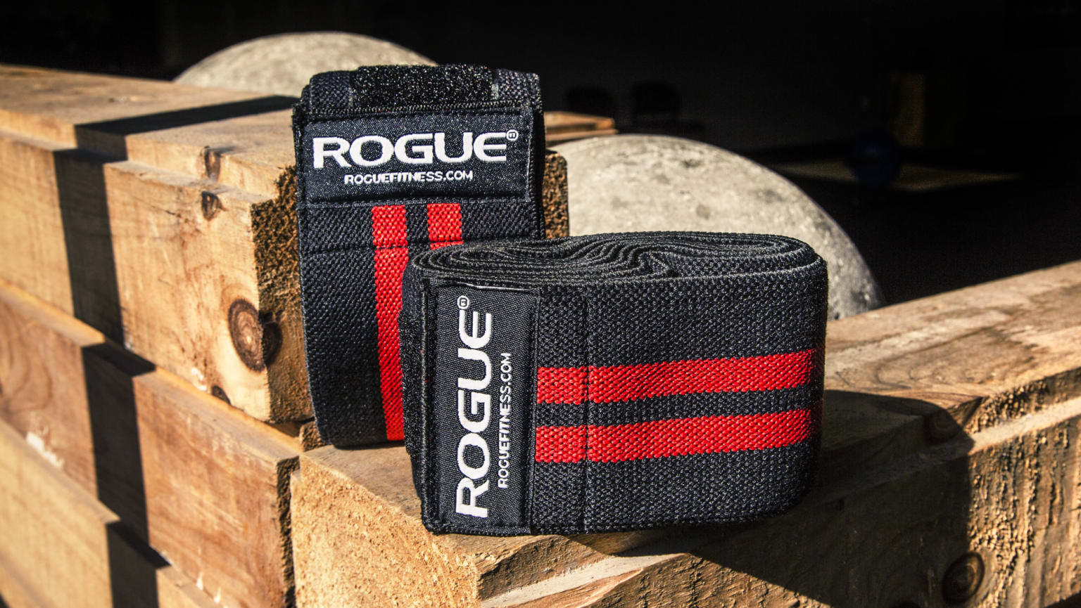 Rogue Knee Wraps - Weightlifting Knee Supports