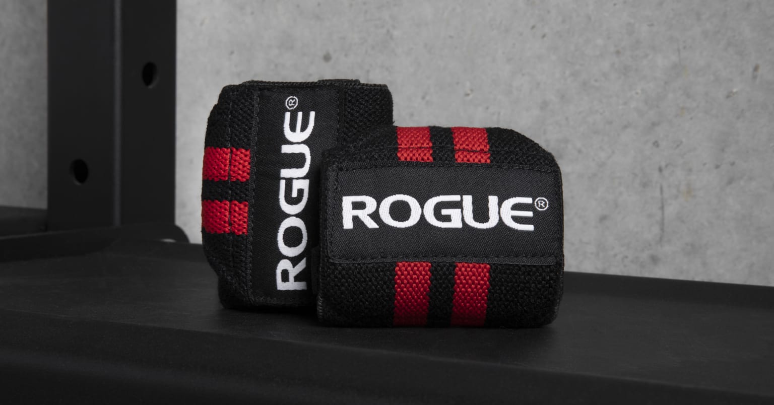 Rogue Wrist Wraps - Red & Black - 18