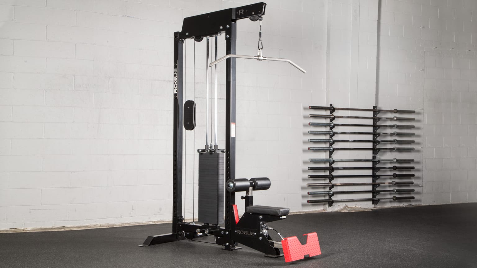 PULL UP BAR AND LAT PULL DOWN STATION CABLE MACHINE PULLEY WITH HANDLE HOME GYM 