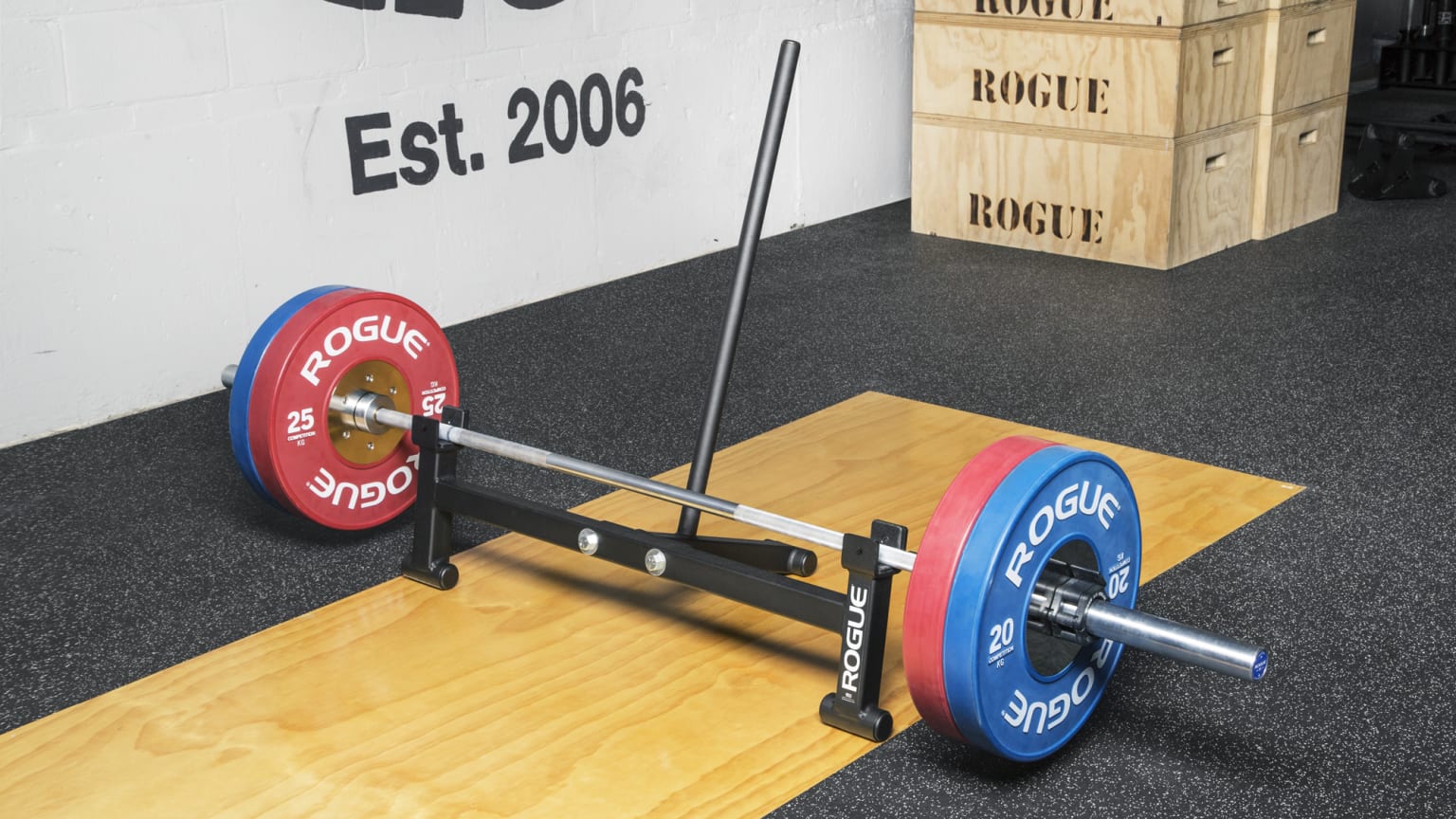 Synergee Deadlift Jack Compact Barbell Jack to Lift Powerlifting or Olympic Training Bars During Strength Workout