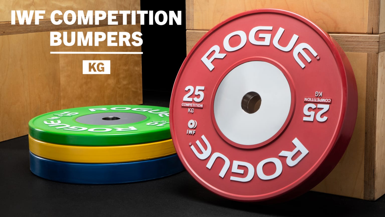 Rogue KG Competition Plates (IWF) | Rogue