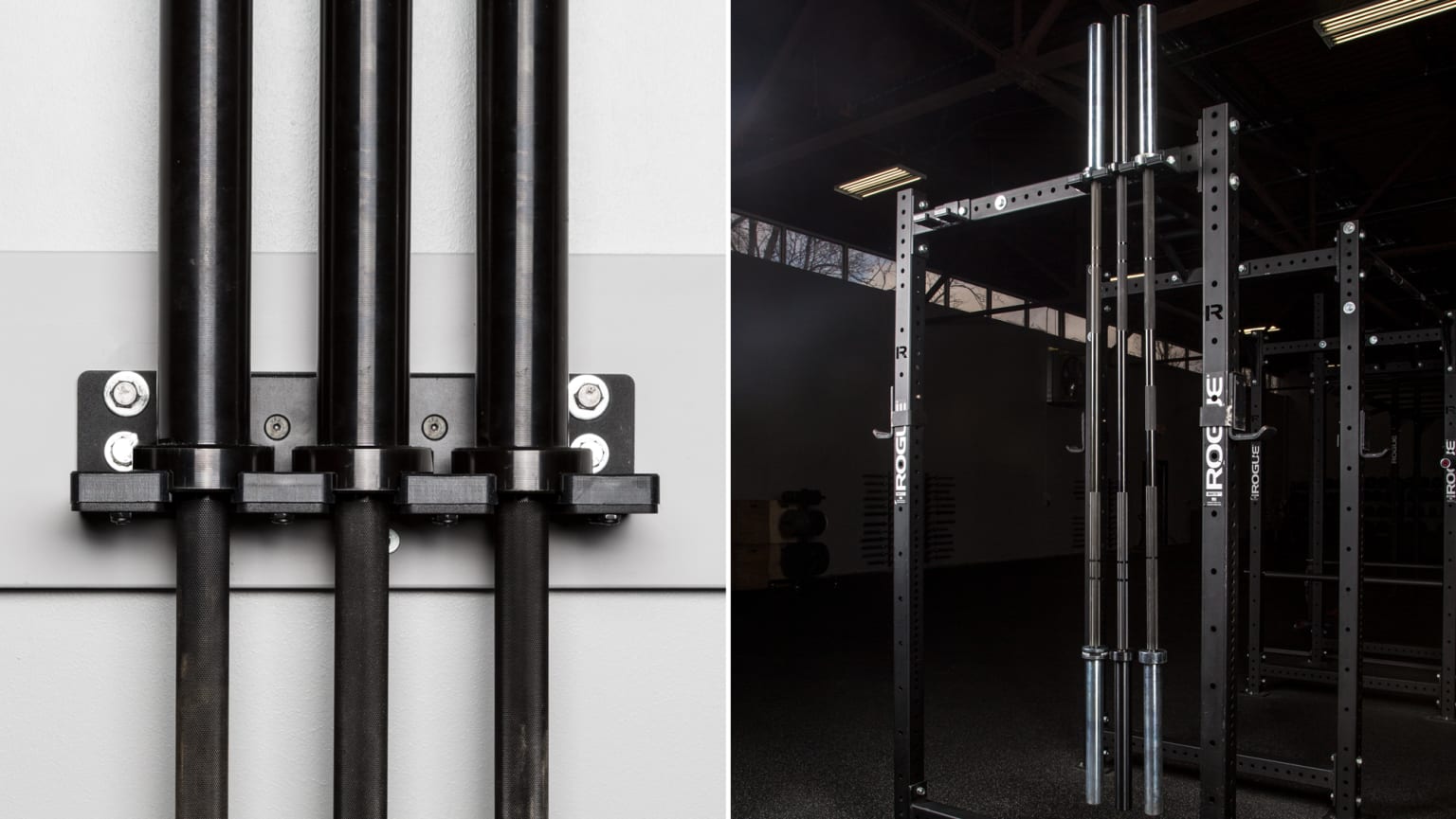 Details about   NAYDMHN 2 Bar Vertical Wall Storage Rack Weight Lifting Barbell Holder Bracket 
