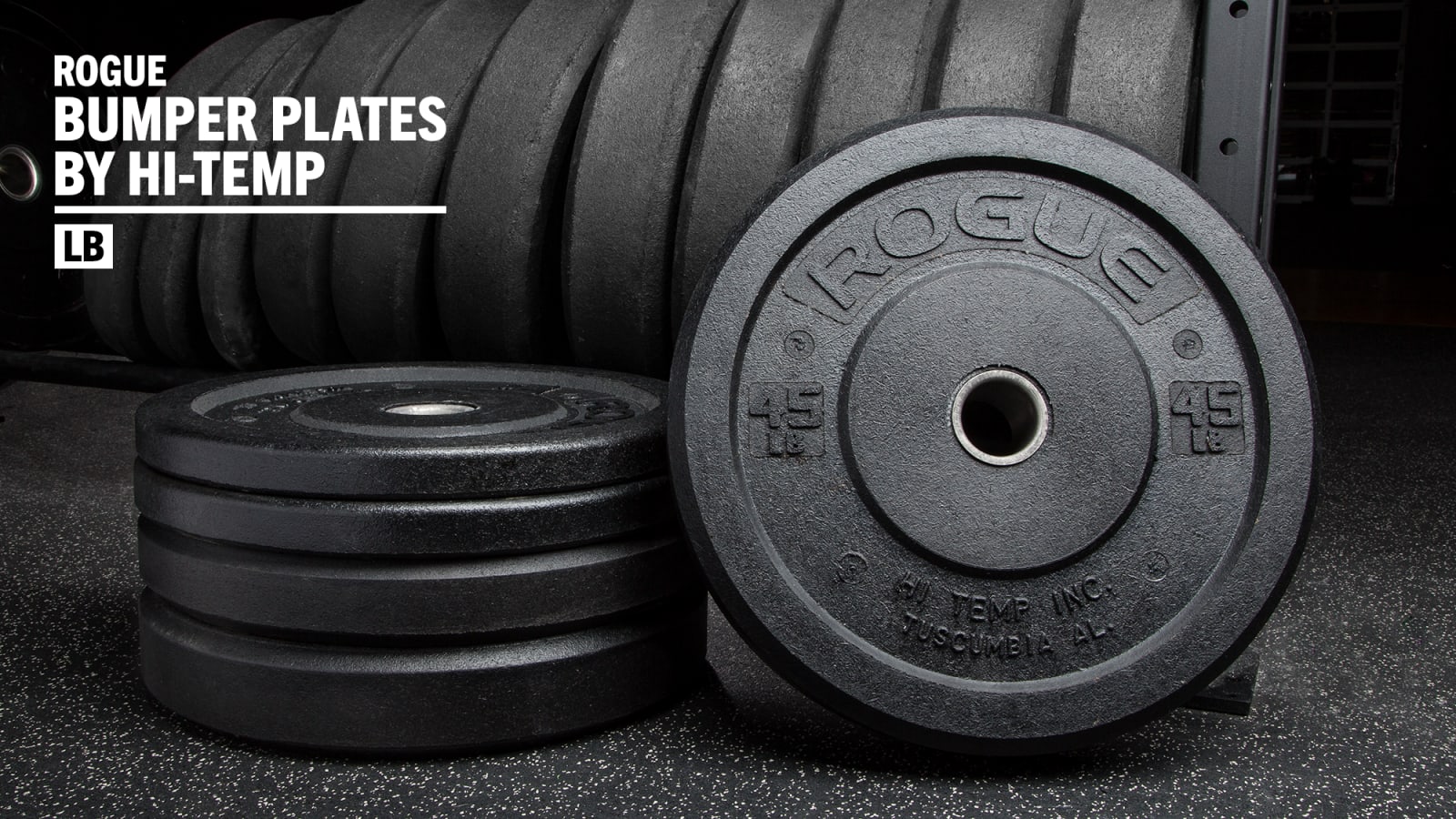 Rogue Bumper Plates by Hi-Temp