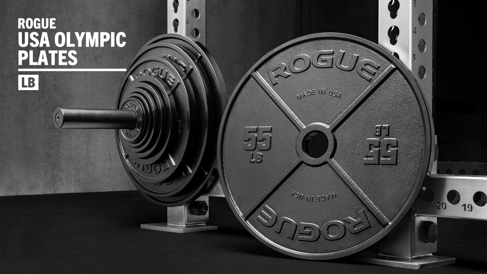 Rogue USA Olympic Plates