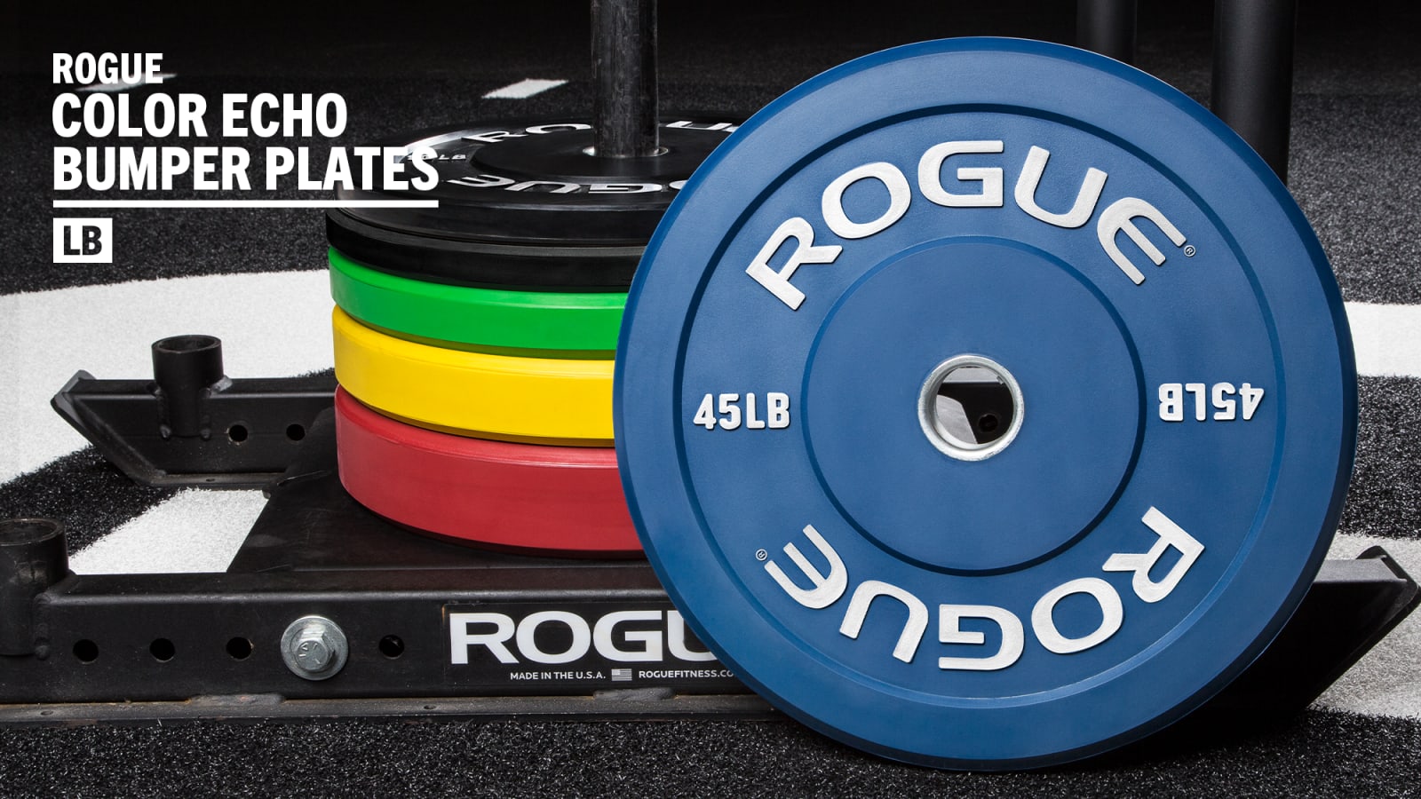 Rogue Color Echo Bumper Plates