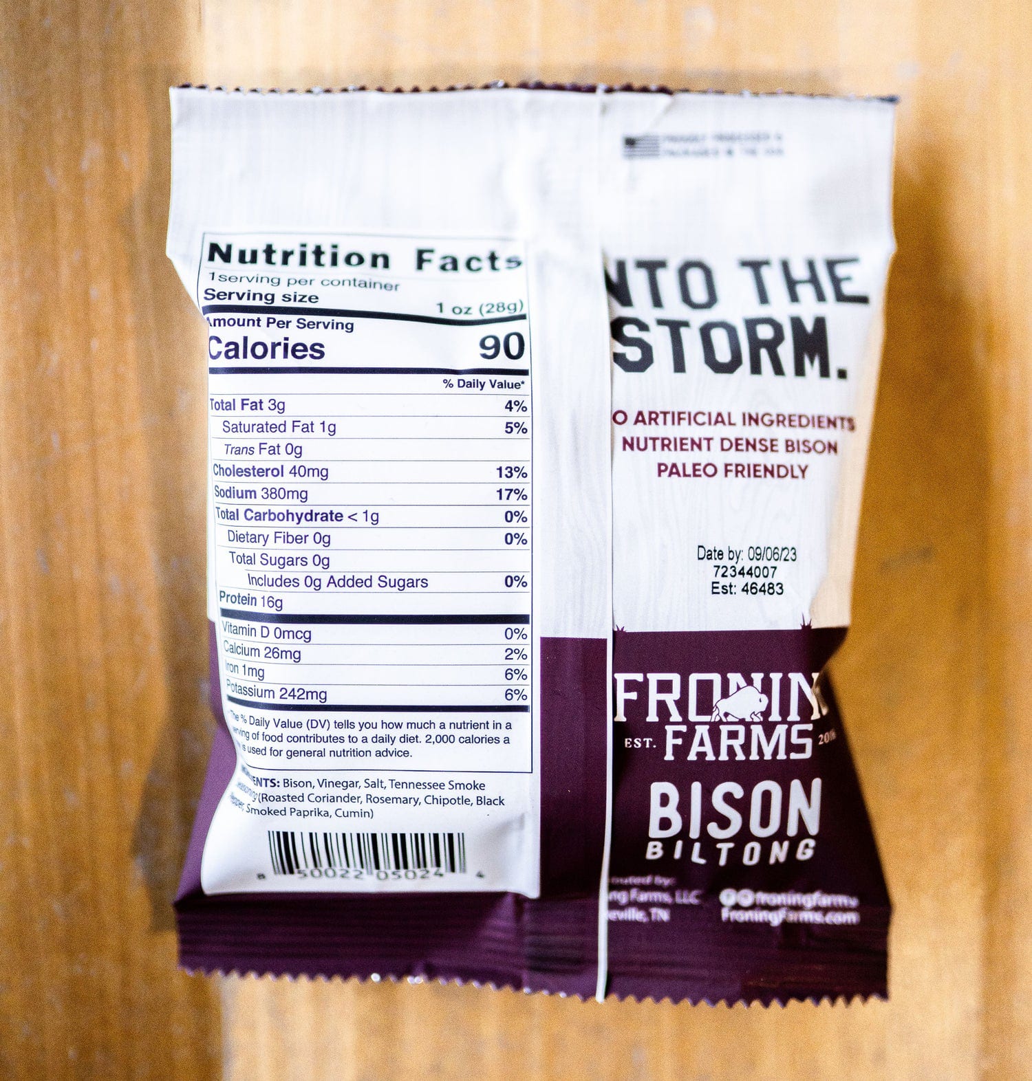 bison biltong