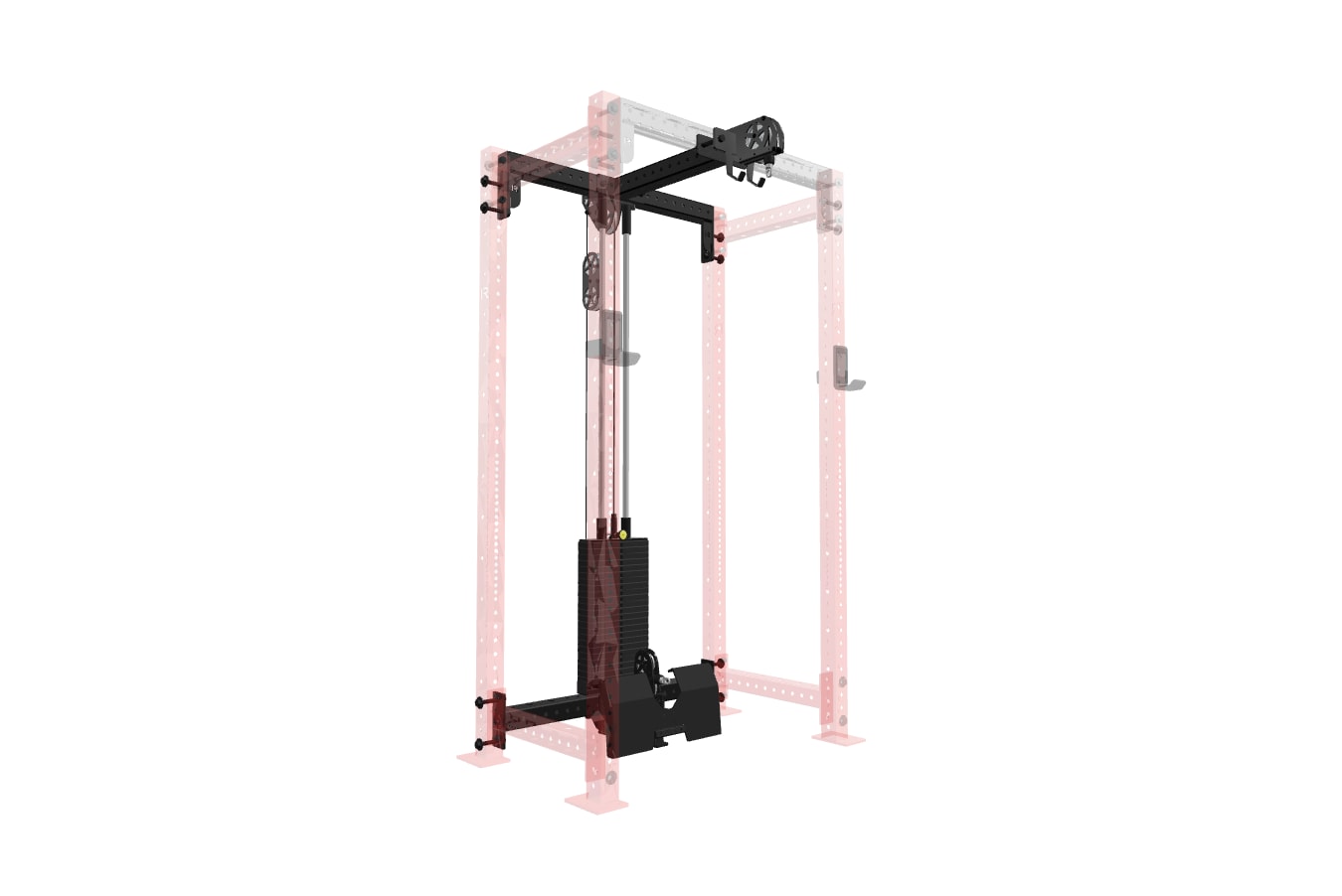 Rogue Monster Lite Lat Pull Low Row Trainer Add-On