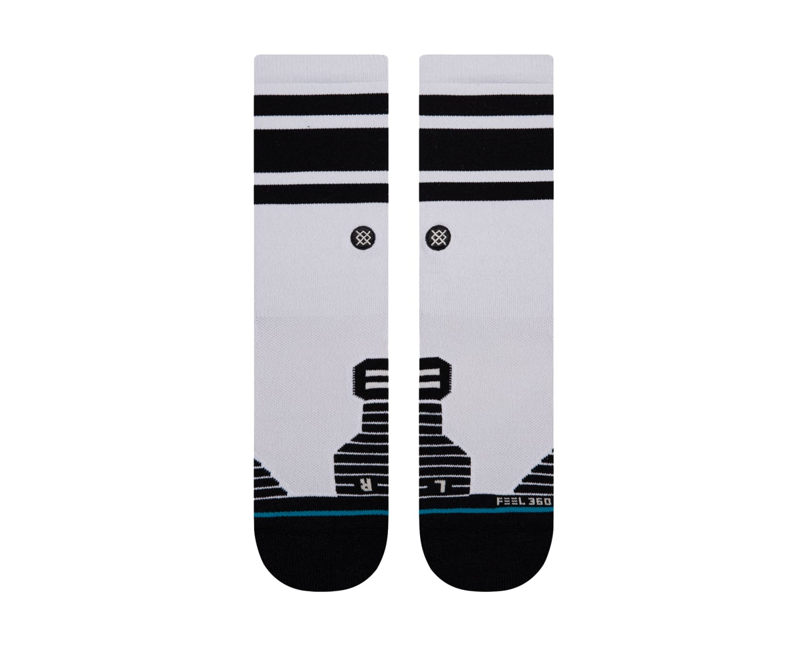Stance Mens Socks Fire And Eyes Large 
