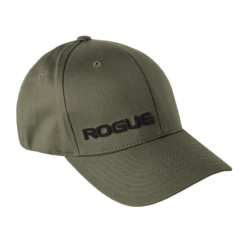 Rogue FlexFit Hat - Green | Rogue Fitness display picture 1