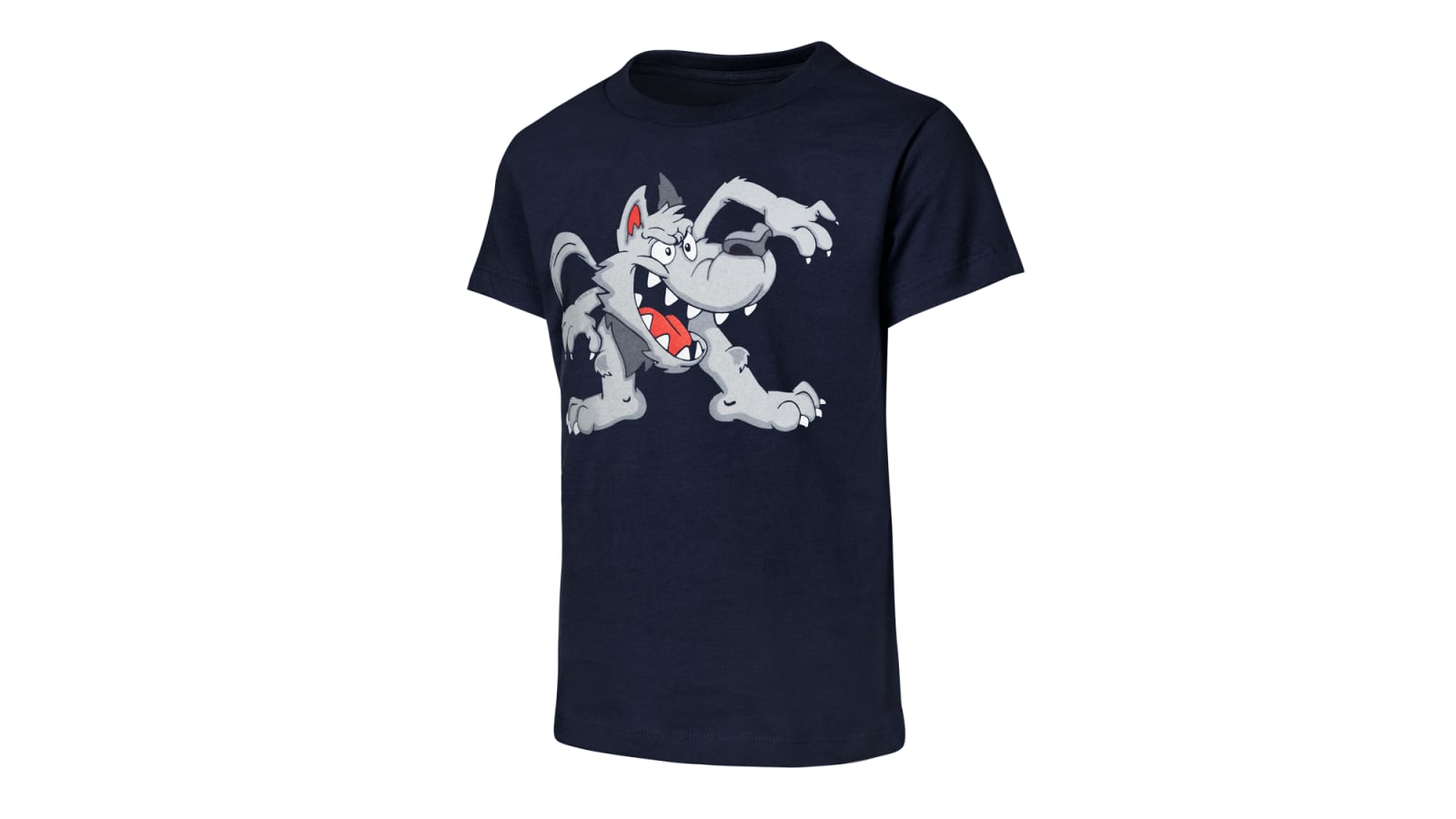 Rogue Kid's Wolf Shirt - Navy