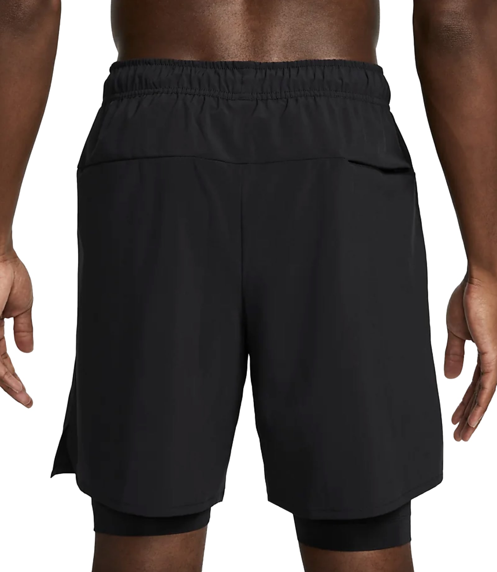 Men's Essential Woven 2-in-1 Training Shorts, Black