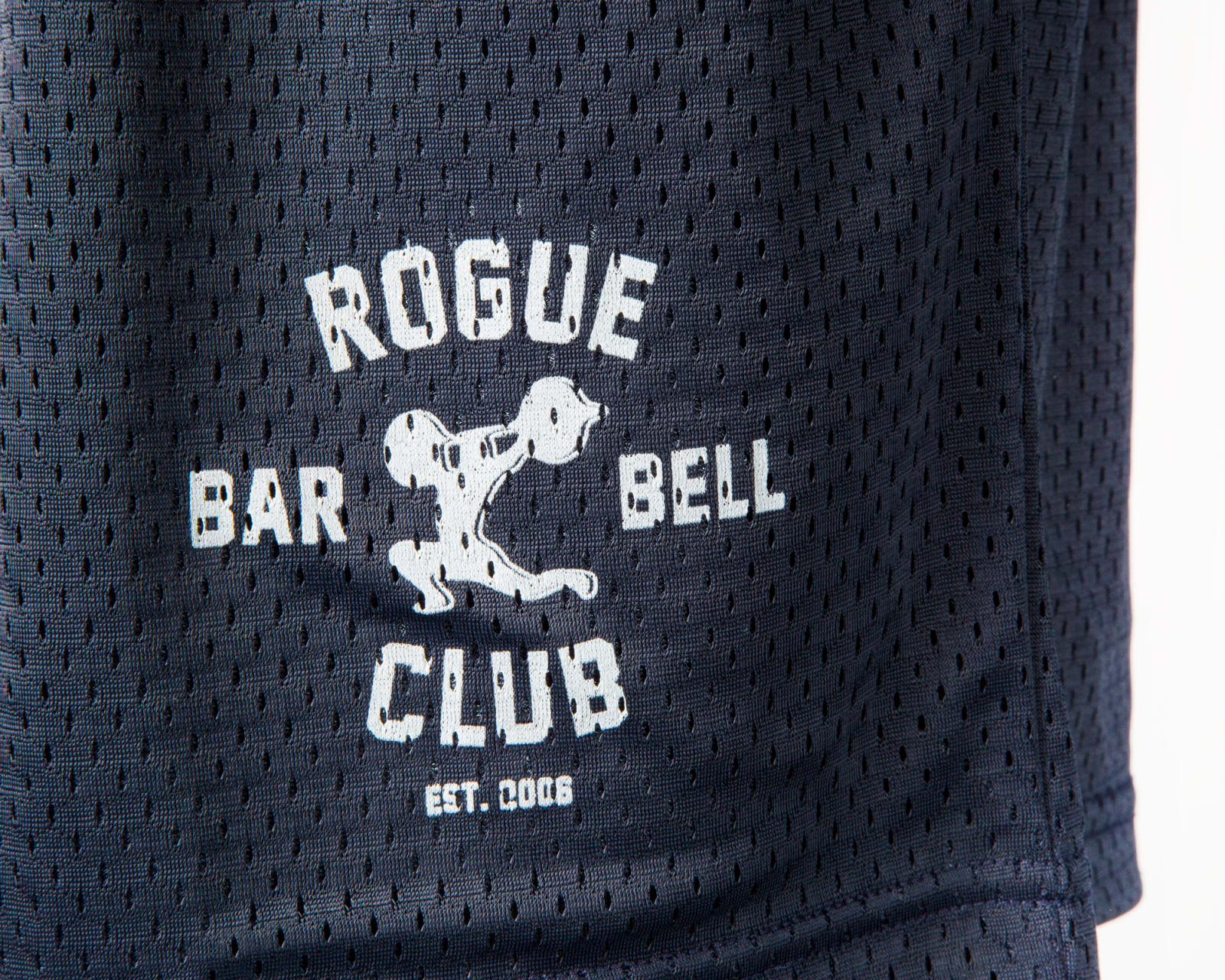 Rogue Barbell Club 2.0 Mesh Shorts - Navy