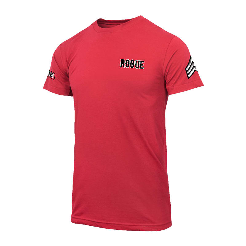 Rogue International Shirt - Red T-Shirt - CrossFit Rogue Fitness APO