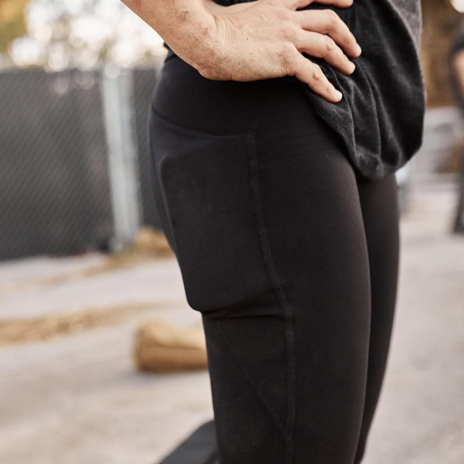 GORUCK Women's Indestructible Tough Leggings with Pockets - Black
