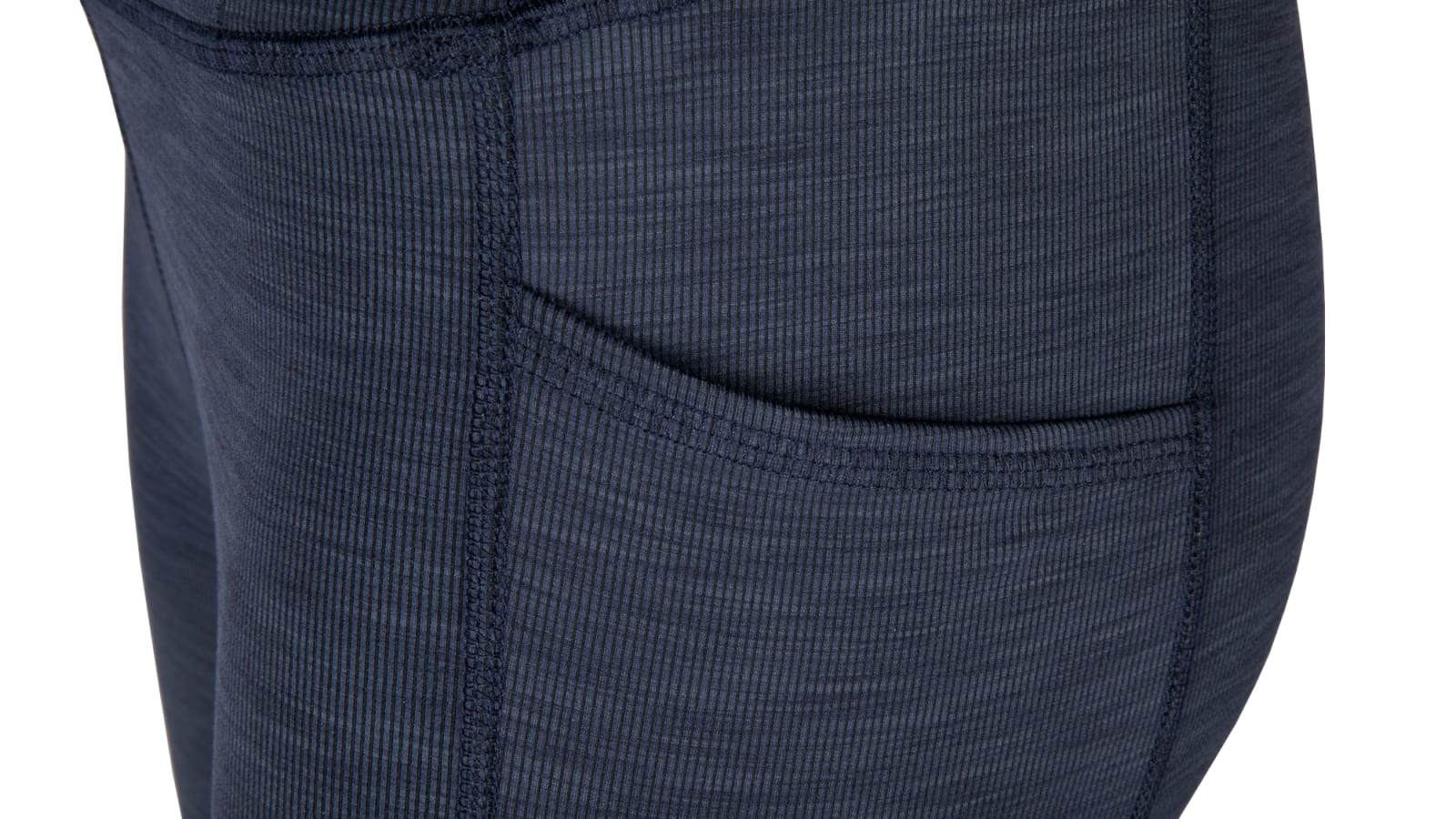 WOD Gear Clothing Interlock Rib Long Pants With Pockets - Navy