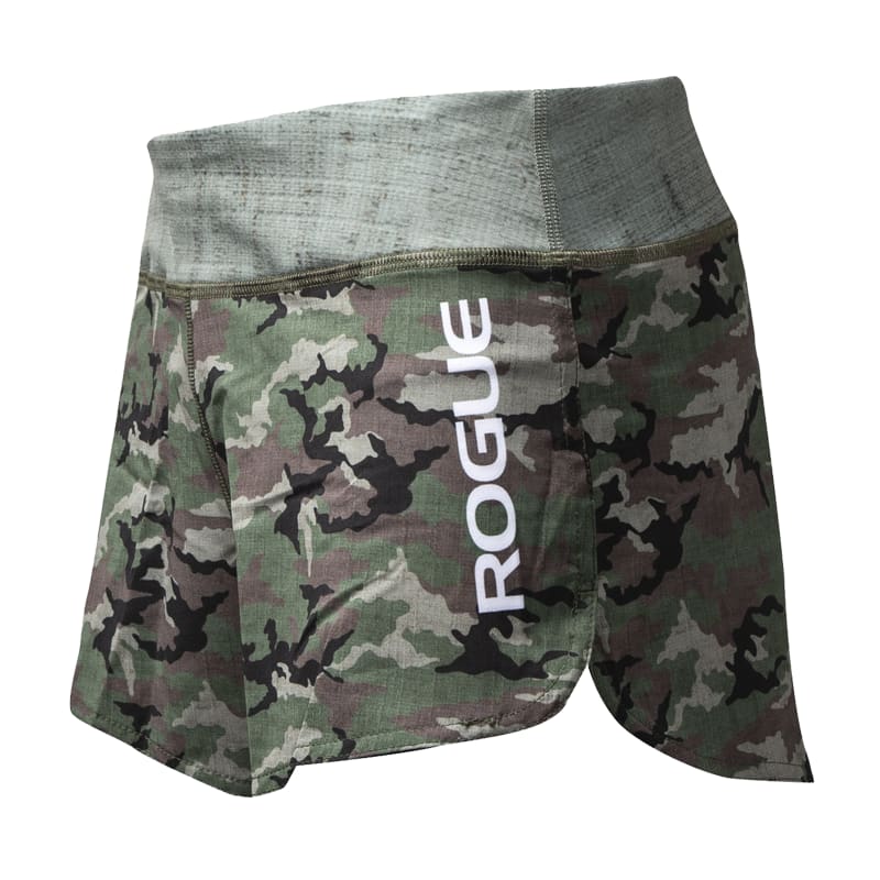 Short Rogue Fitness Homme XL - Gris, Léger, Cordon - Gym Crossfit Course