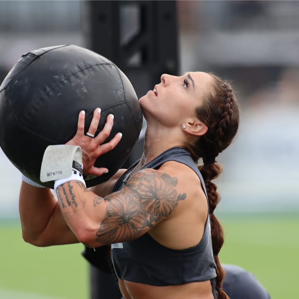 Rouge Gymnastics Grips Buy Bear KompleX Hole Leather Hand Grips