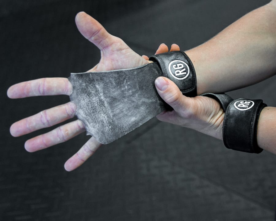 Maniques Carbone 3 Trous pour Protection des Mains,Hand Grip Crossfit pour  la Gymnastique ou la Musculation(M)